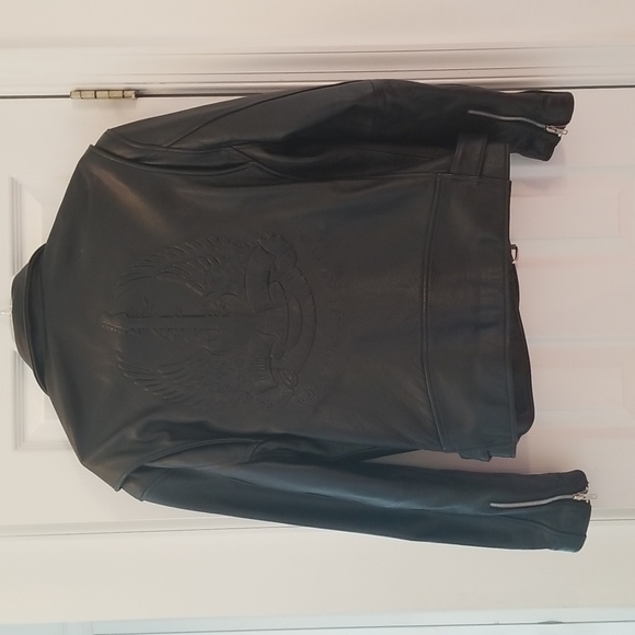 Disney  Rock'n'Roller Coaster Leather Jacket - Picture 4 of 7